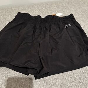 PINK Victoria's Secret Black Athletic Shorts